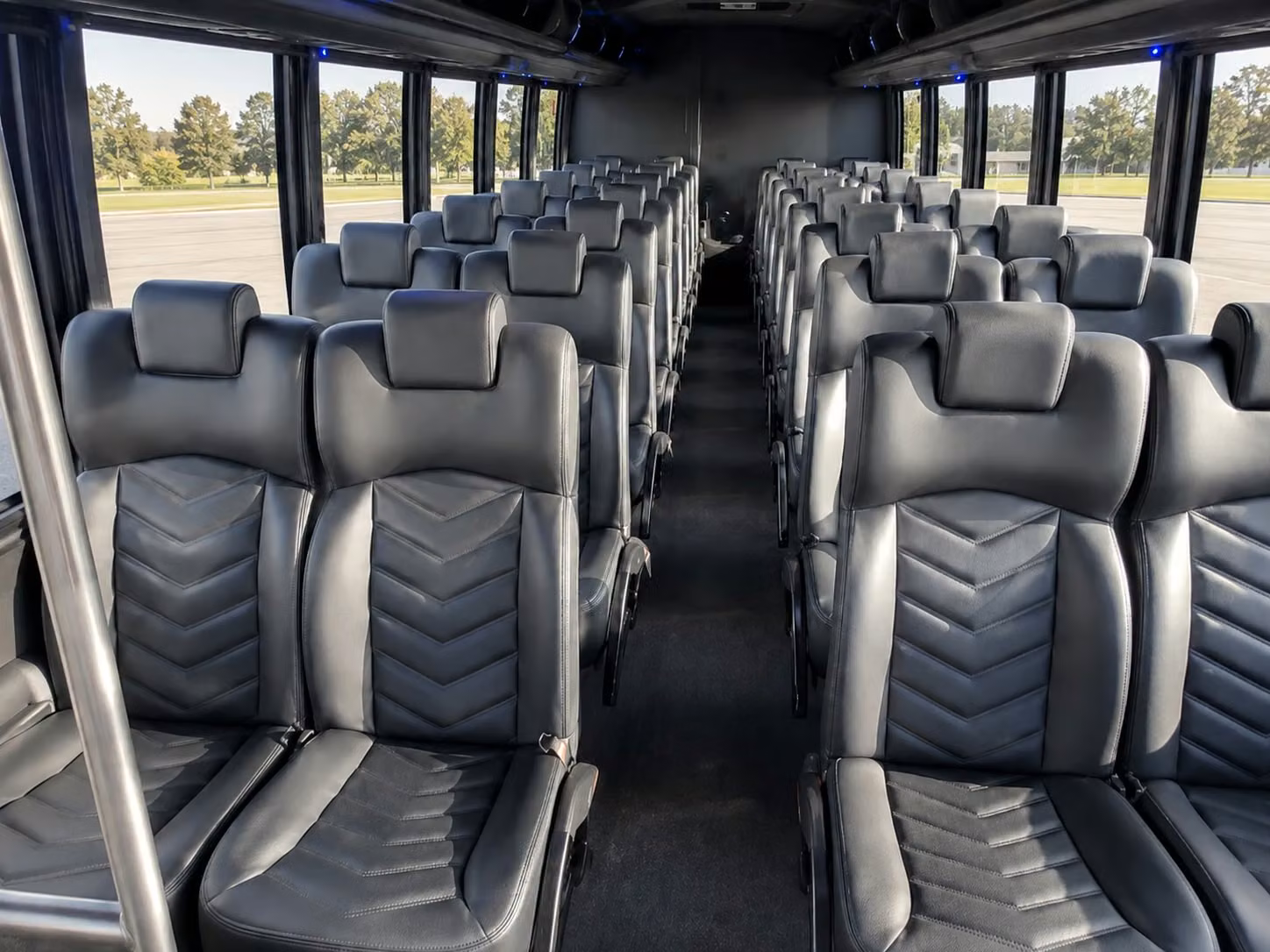 20 passenger minibus inside