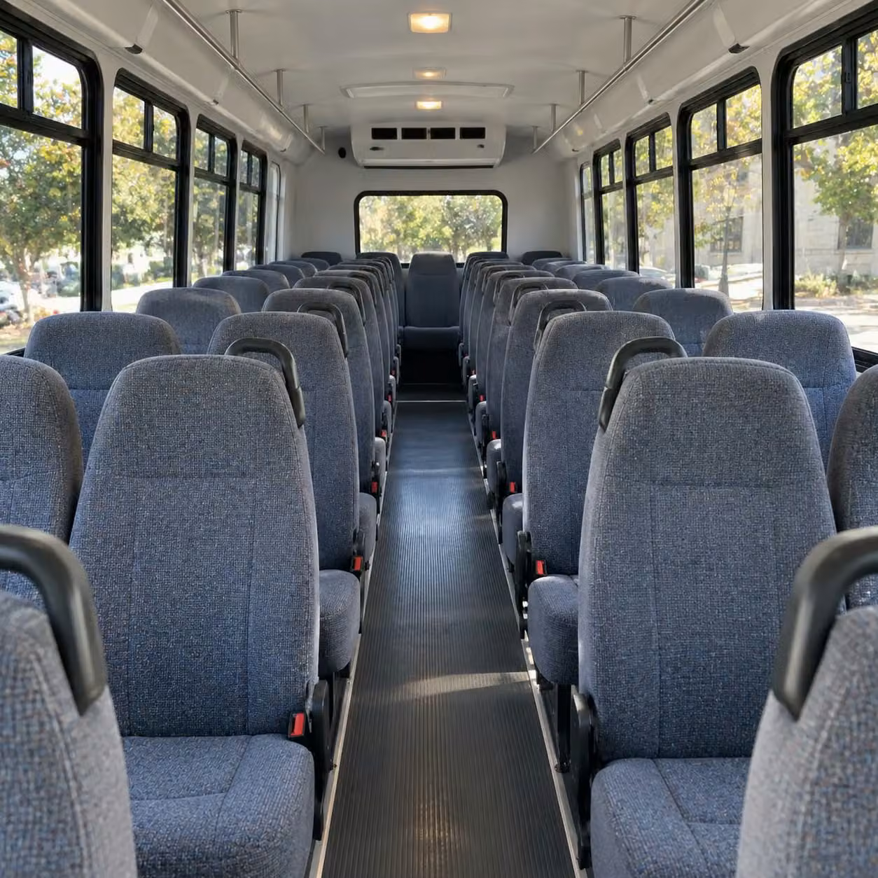 30 passenger minibus interior