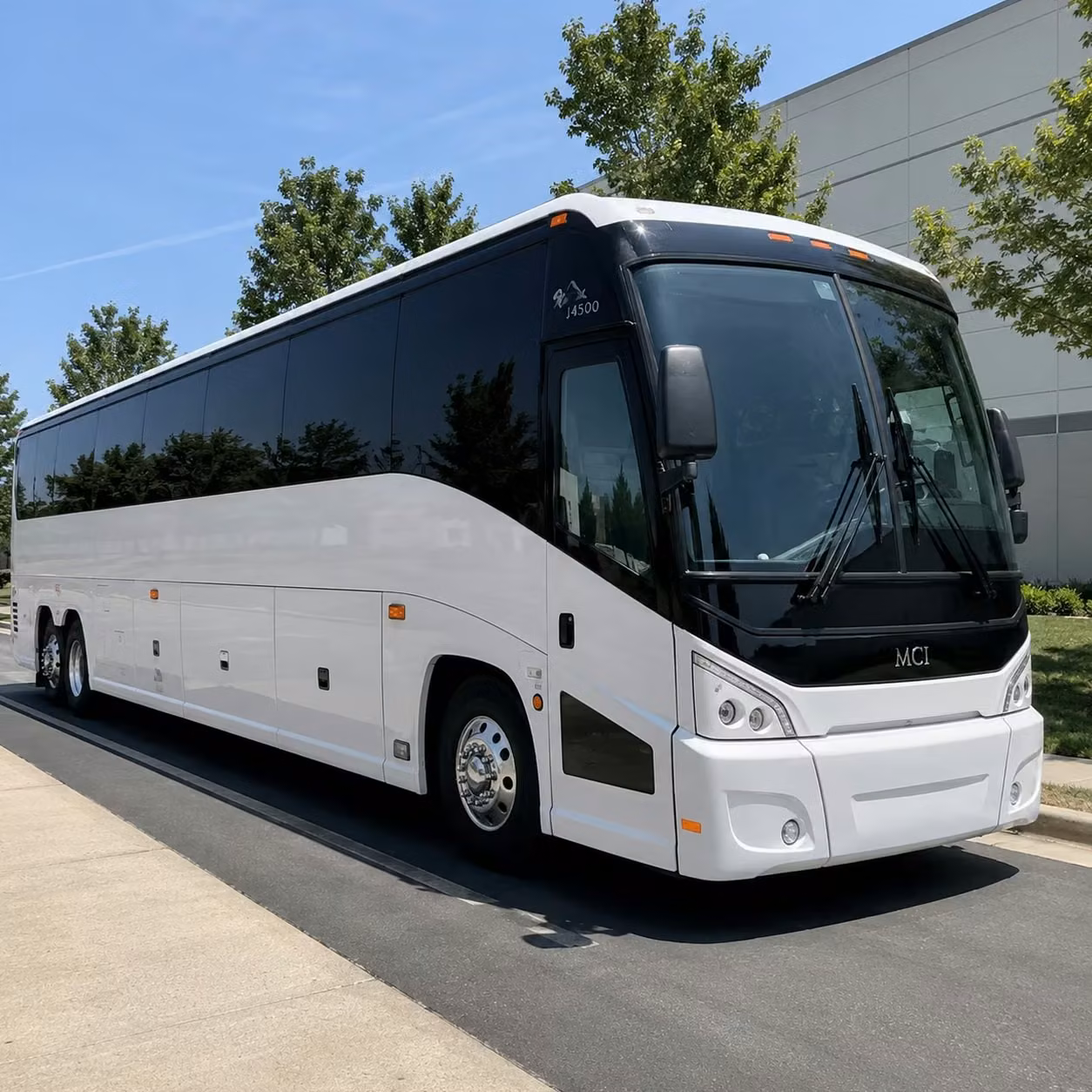 56 passenger charter bus