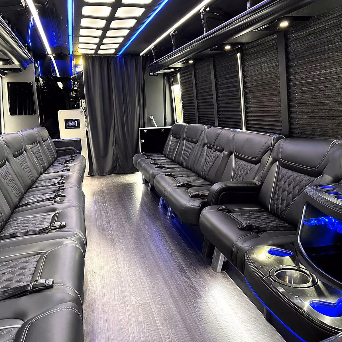 party bus interior