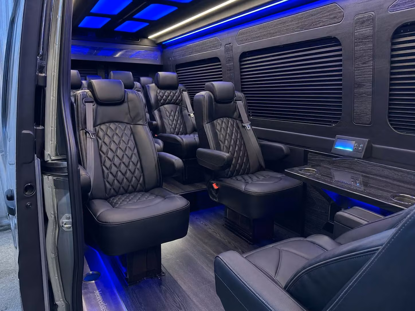 sprinter van transportation for groups and events across fullerton