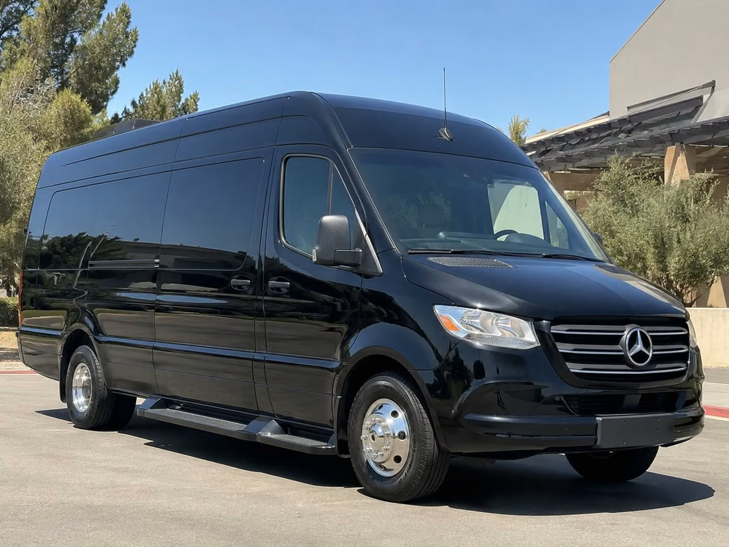 sprinter van with driver